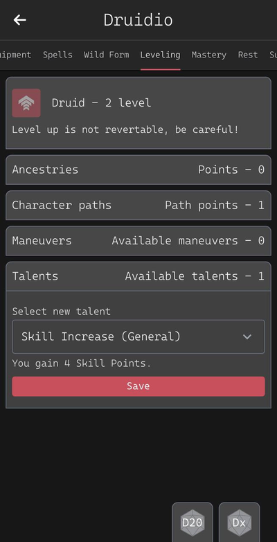leveling